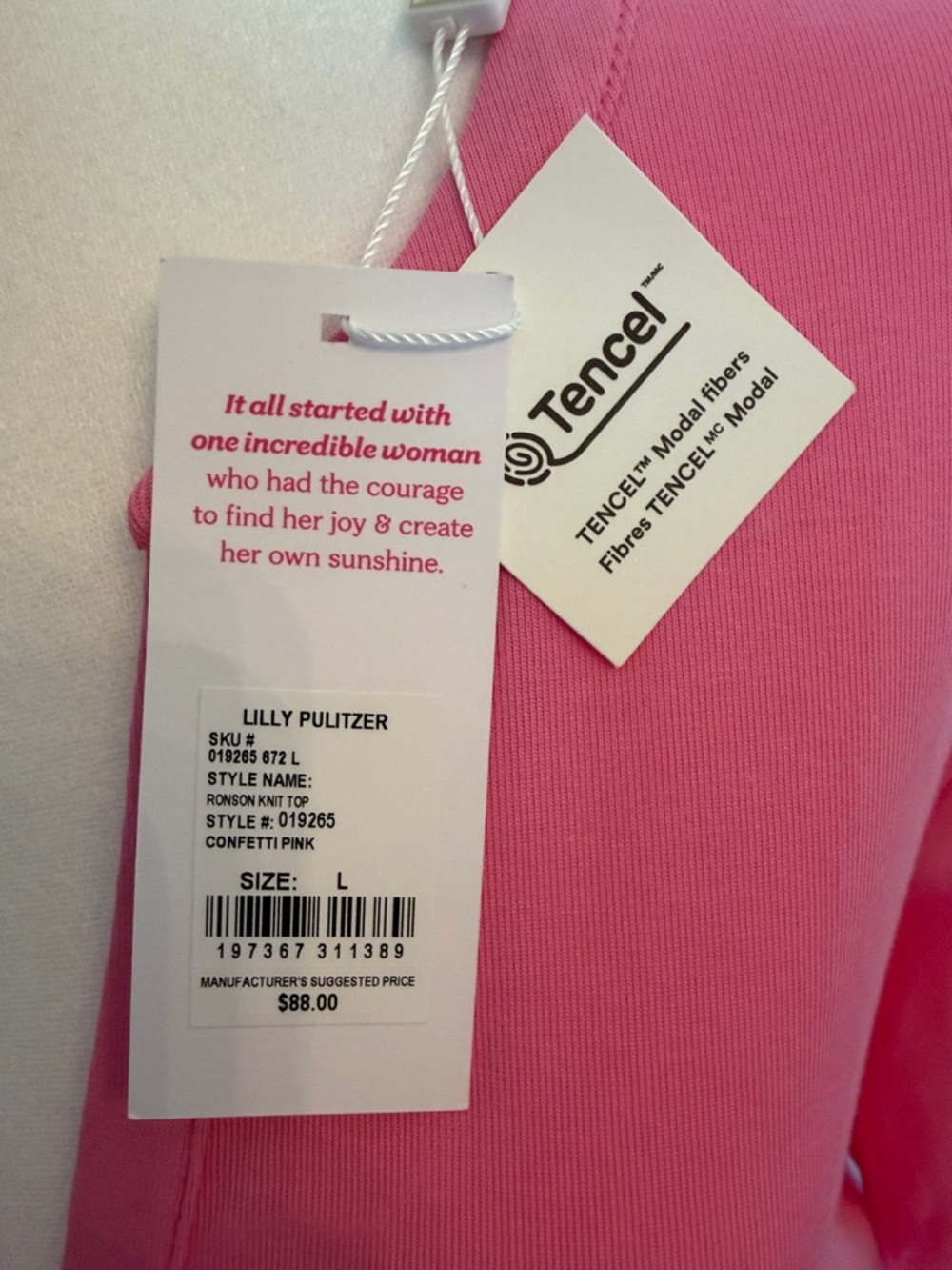 Lilly Pulitzer Ronson Knit Top - Pink - Picture 5 of 5